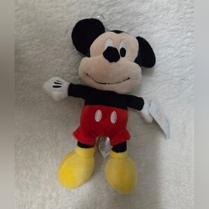 Disney Baby Mickey Mouse Mini Jingler Plush NWT 7 Inches